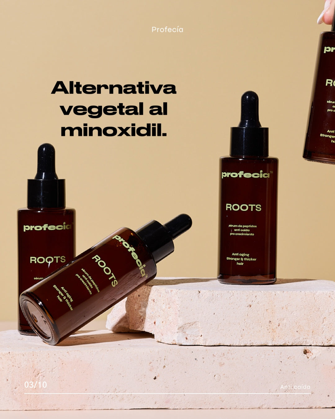 SERÚM ROOTS CON TETRAPEPTIDOS / CRECIMIENTO (capixyl).