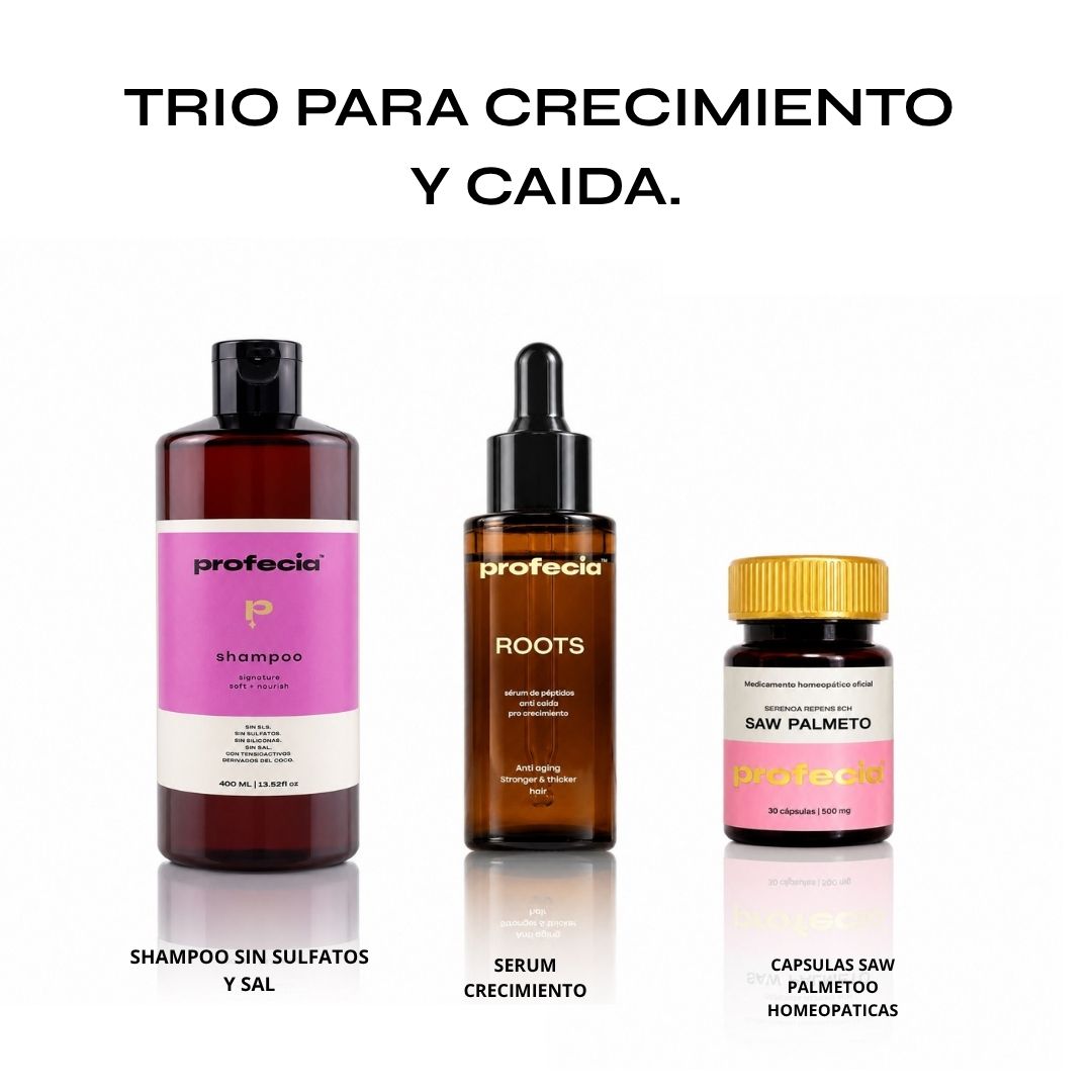 KIT TRIO PARA CRECIMIENTO Y CAÍDA