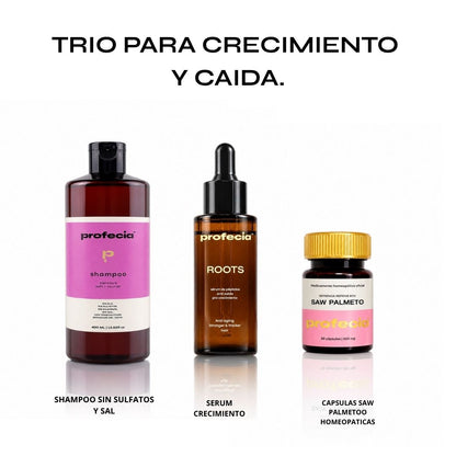 KIT TRIO PARA CRECIMIENTO Y CAÍDA