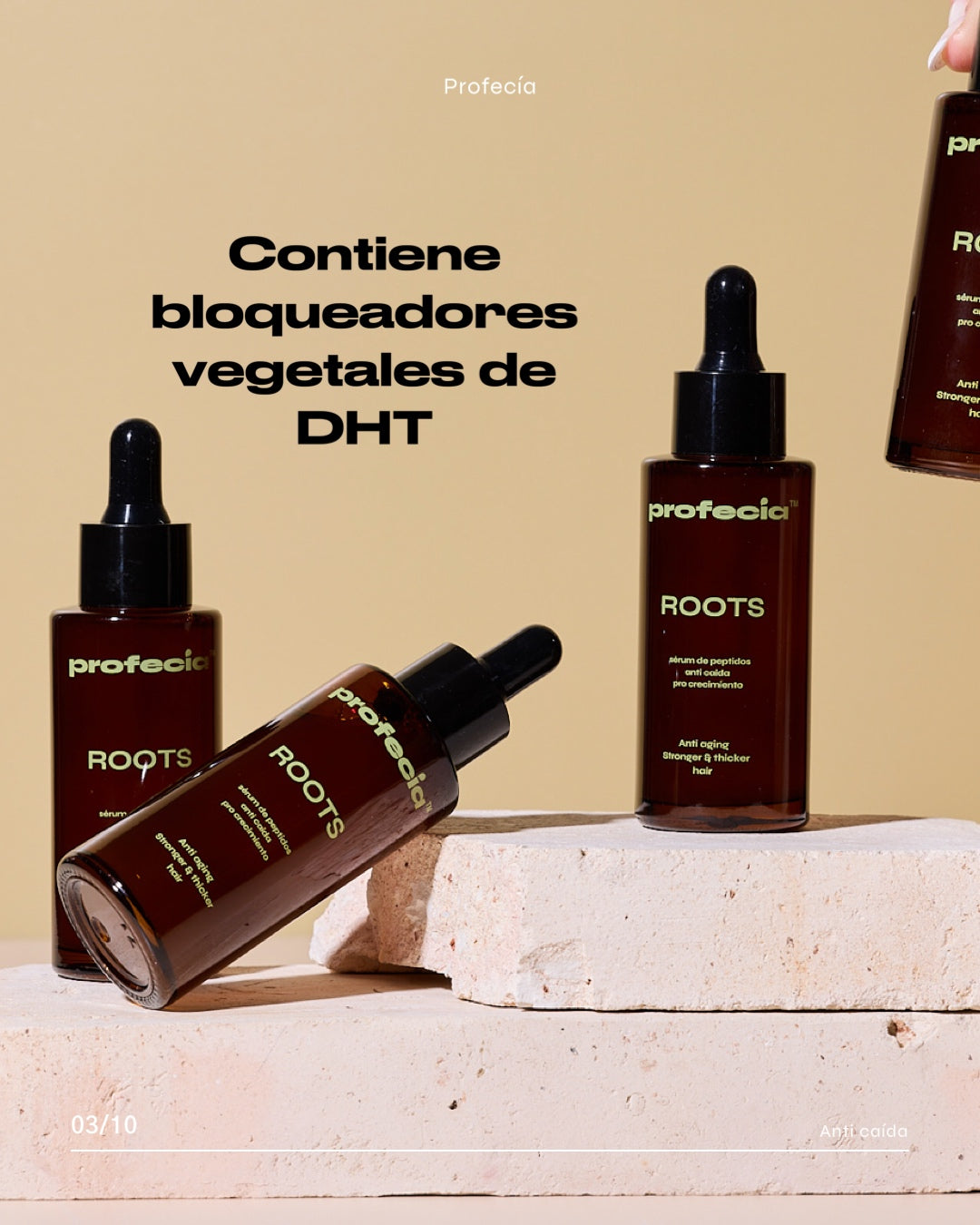 SERÚM ROOTS CON TETRAPEPTIDOS / CRECIMIENTO (capixyl).